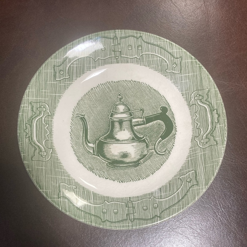 Royal China The Old Curiosity Shop vintage saucers set of 11